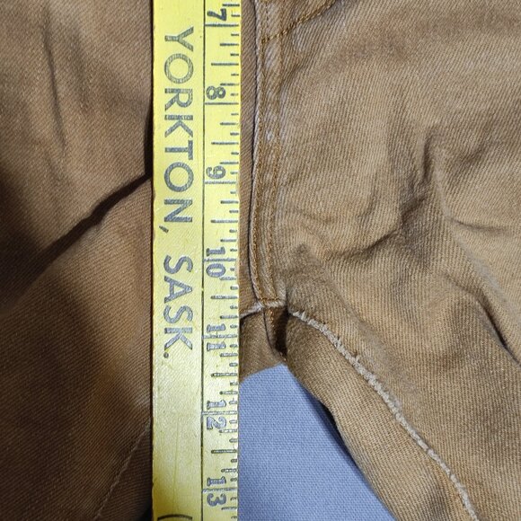 Levi's jeans woman's size 12/W31 desert brown colour High-rise Skinny - Picture 13 of 14